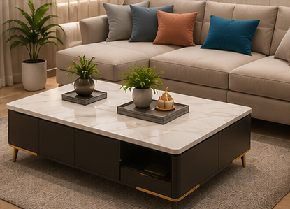 Living room interior design by Eco Nest Design Studio