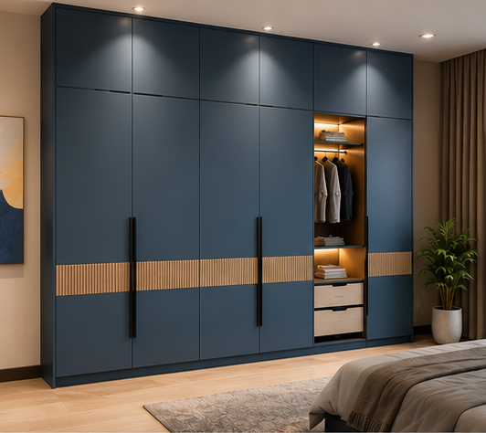 Wardrobe and storage design by Eco Nest Design Studio